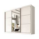 Ver imagem 2 de Guarda Roupa Casal Miami 3 Portas 6 Gavetas em MDF Móveis D Doro