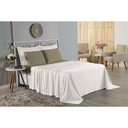 Ver imagem 4 de Jogo de Cama Casal Nobre 4 Peças Lençol com Elástico de 30cm de Altura Malha 100% Algodão -