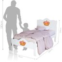 Ver imagem 3 de Cama Infantil Princesa Lisa Branco