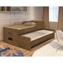 Ver imagem 4 de Cama com Auxiliar Florença Castaho