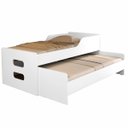 Ver imagem 2 de Cama com Auxiliar Florença Branco