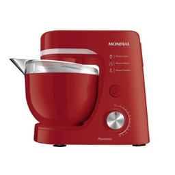 Batedeira Planetária Mondial Vermelho 700w 127v Bp-03-r - 2