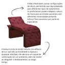 Ver imagem 5 de Maca Estofada Estética Cílios Regulável Spa Veludo Juliette:bordô