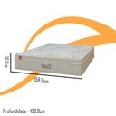 Ver imagem 3 de Colchão Casal Queen 158cm D26 Molas Ensacadas Gran Paradiso Confort Prime