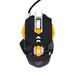 Mouse Gamer Dazz Thundertank Preto/Laranja - Ref.624647 - 1 Mouse Gamer Dazz Thundertank Preto/Laranja - Ref.624647 - 1