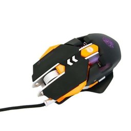 Mouse Gamer Dazz Thundertank Preto/Laranja - Ref.624647 - 3 Mouse Gamer Dazz Thundertank Preto/Laranja - Ref.624647 - 3
