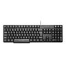 Teclado com fio Slim TC213 Multilaser - Preto - 1
