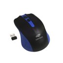 Ver imagem 1 de Mouse sem Fio C3Tech 1000DPI M-W20BL - Preto/Azul