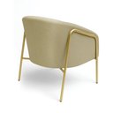 Ver imagem 7 de Poltrona Sala Industrial Alta Dourado Kit 2 Stella Bouclê D03 - D'Rossi Cor Pistache