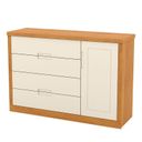 Ver imagem 1 de Cômoda Infantil Tutto New Freijó Off White - Matic