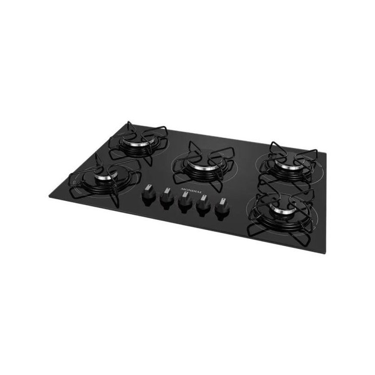Cooktop à Gás Mondial Ctg-02 5 Queimadores - Bivolt Cooktop à Gás Mondial Ctg-02 5 Queimadores - Bivolt