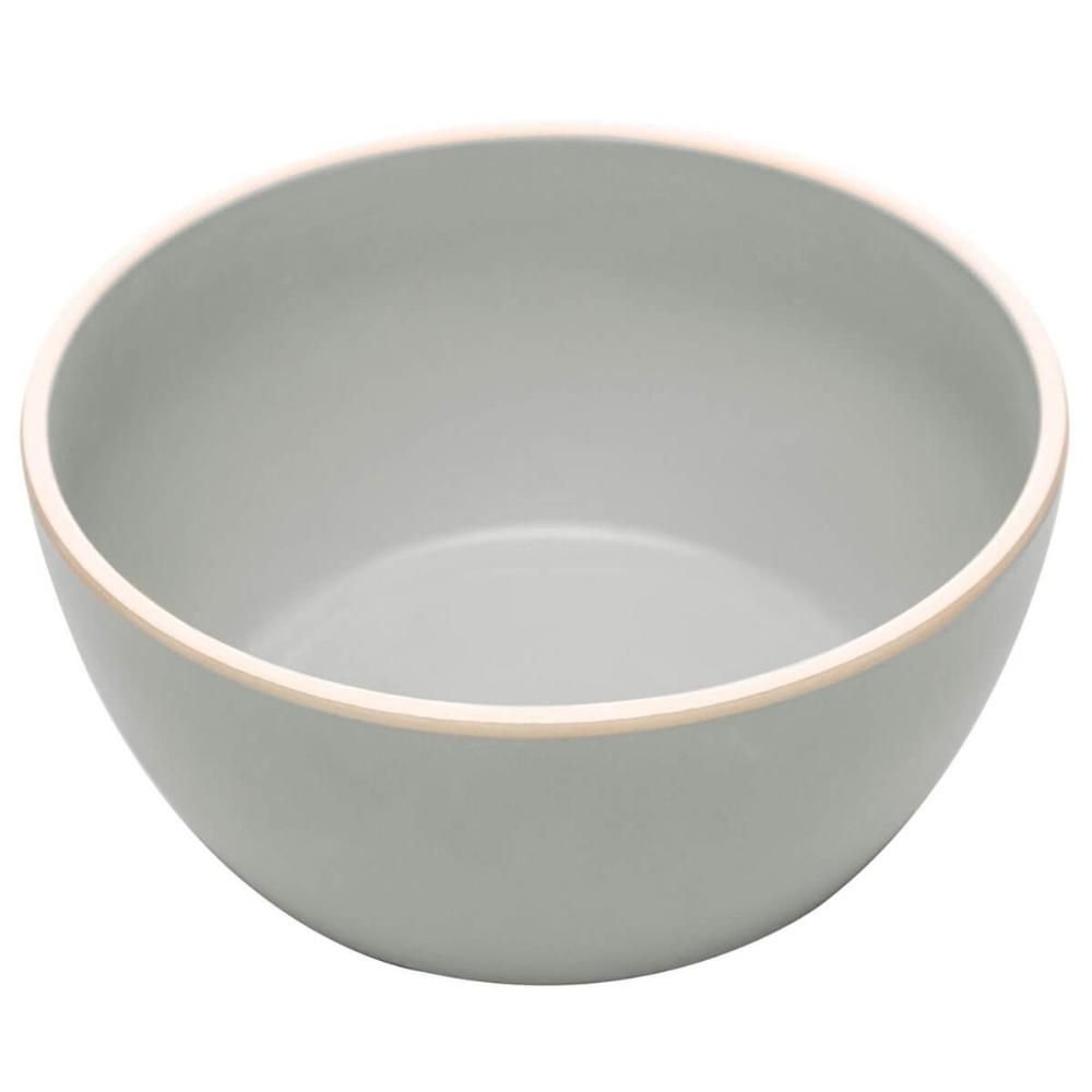 Kit 48 Tigelas de Melamina Cinza Cumbuca 600ml Bowl Class Wolf