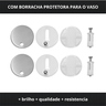 Parafuso para Fixação Assento Sanitário Kit Estilo Prateado Docol Gali - 4