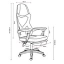 Ver imagem 4 de Cadeira de Escritório com Rodinha Fortt Verona Branca - Cegf01-b