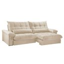 Ver imagem 4 de Sofá Liz 02 Módulos de 120cm Br 25cm Meu Sofá Online A294 Linho Creme