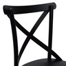 Cadeira Xisto Madeira Maciça Preto - 6