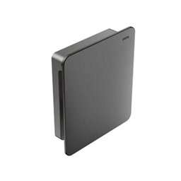 Acabamento Válvula Descarga Docol Flat Grafite Esc. 00931770 - 1