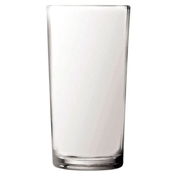 Kit Jarra Vidro ladrilhos branca 1,2L e 6 copos vidro long - 3