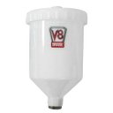 Ver imagem 1 de Copo Para Pistola De Pintura Hvlp - 600ml - V8 Brasil