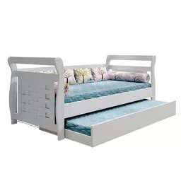 Cama Infantil 100% MDF Cabeceira Treliça Babá Happy - 2
