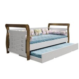 Bicama Infantil Cabeceira Treliça Babá Happy Tigus Baby - 2