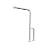 Suporte de Apoio Lateral Piso Parede Alumínio Branco - 1