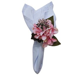 Box 16 Porta Guardanapo Boca de Leão Rosa Claro - 2