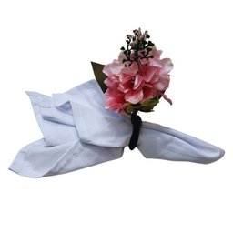 Box 16 Porta Guardanapo Boca de Leão Rosa Claro - 3