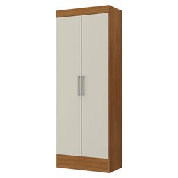 Sapateira 2 Portas Cinamomo/off White Serido - Rodial - 1