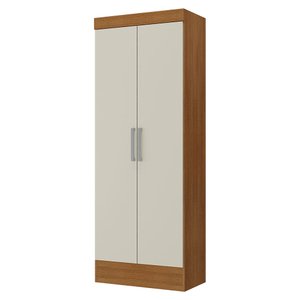 Sapateira 2 Portas Cinamomo/off White Serido - Rodial