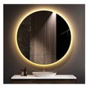 Ver imagem 4 de Espelho Redondo Iluminado com Led Quente 60cm Touch