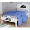 Cama Solteiro Mustang Emily Branco - 1