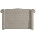 Ver imagem 4 de Cabeceira Cama Box Casal 140cm Sofia Bouclê Creme