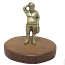 Ver imagem 3 de Sancho Pança Estatueta em Bronze Cervantes Amigo Dom Quixote