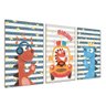 Kit 3 Placas Decorativas Infantil Dinossauro Kids 20x30 3 Pçs - 4