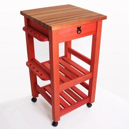 Carrinho Churrasco Pequeno Gourmet Mão e Formão - 1