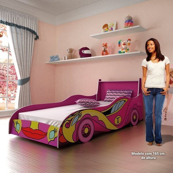 Cama Infantil Carro Fast Tigus Baby - 4