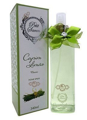 Aromatizador Home Spray Capim Limão, da Petit Savon