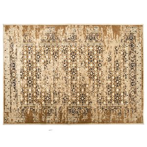 Tapete Belga Moderno Menen 1,40 M X 2,00 M Bege Jolitex Ternille