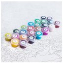 Ver imagem 2 de Kit Pintura Terapêutica Numerada Pastor Alemão Cachorro Pet Cão