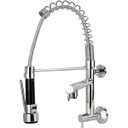 Ver imagem 1 de Torneira para Cozinha Gourmet de Parede Munim Pingoo.Casa - Cromado