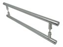 Ver imagem 1 de Puxador Tubolar Inox Porta 1 Metro Pivotante Madeira e Vidro Escovado