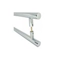 Ver imagem 3 de Puxador Tubolar Inox Porta Pivotante Madeira e Vidro Polido:60 Cm