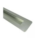Ver imagem 2 de Puxador Concha Inox Porta Pivotante Madeira Escovado:15 Cm