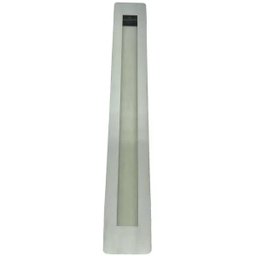 Puxador Concha Inox Porta Pivotante Madeira Escovado:60 Cm - 3