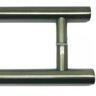 Puxador Tubolar Inox Porta Pivotante Madeira e Vidro Ouro velho Antique:60 cm - 2