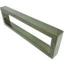 Ver imagem 1 de Puxador U Inox Porta Pivotante Madeira e Vidro Antique:60 Cm