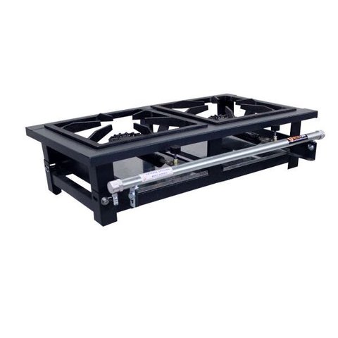 Fogão Industrial P7 Mesa 2 Bocas Baixa Pressão 2QS - MetalFour