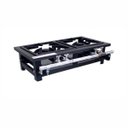 Ver imagem 1 de Fogão Industrial P7 Mesa 2 Bocas Baixa Pressão 2QD - MetalFour
