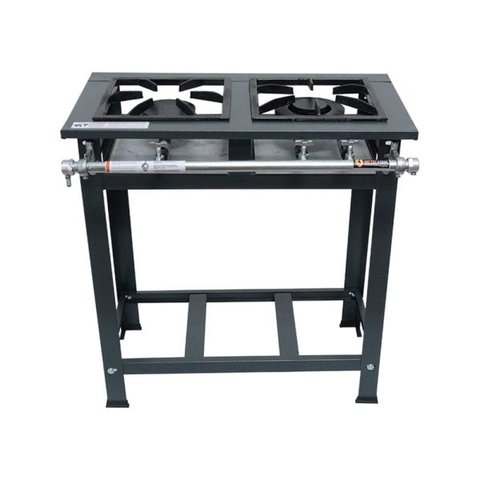 Fogão Industrial P7 2 Bocas Baixa Pressão 2QS - MetalFour